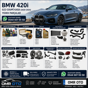 BMW 4 Serisi G22 420i Kablo, Ethernet (L= 2616mm) 61115A86689 5A86689