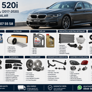 BMW 520İ G30 B48 Motor Onarım modülü anten GPS (L= 5210mm) 61119374858 9374858